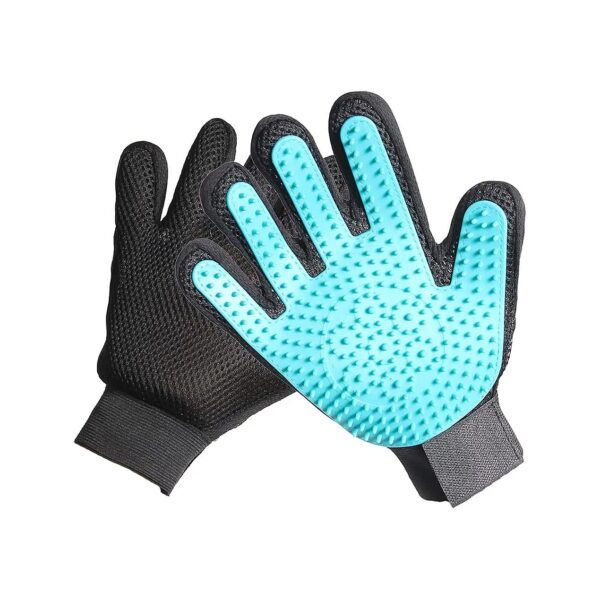 Upgraded Pet Grooming Gloves for Gentle Shedding and De-Shedding