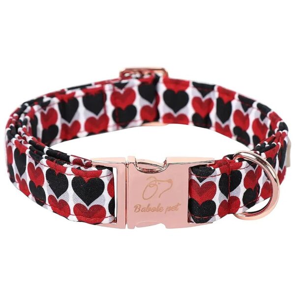 Valentine's Day Dog Collar for Small to Large Breed Dogs