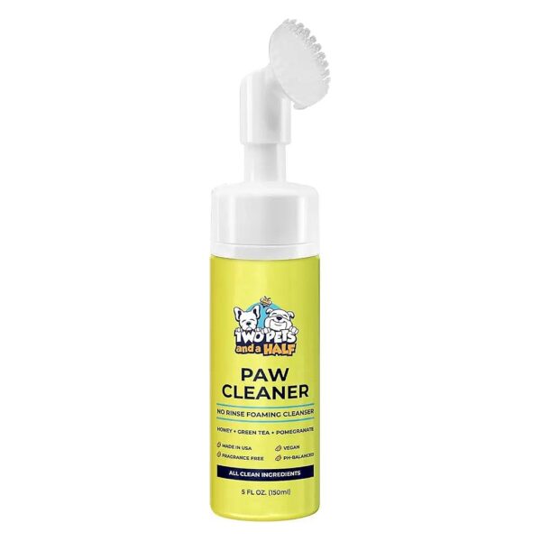 Vegan Dog Paw Cleaner for Dogs with Natural Ingredients and No Artificial Fragrances