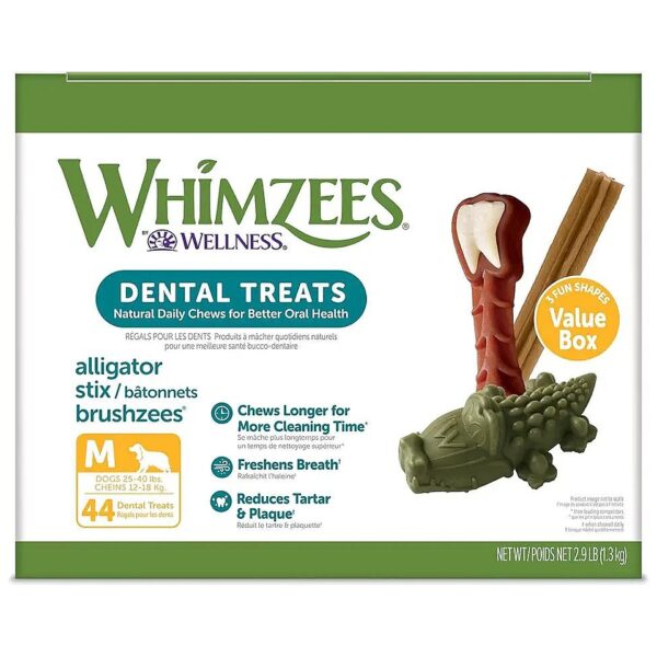 Vegetarian Dental Treats for Adult Dogs, Freshens Breath and Clean Teeth