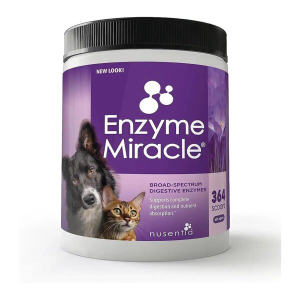 Vegetarian Enzyme Formula for Cats and Dogs of All Stages and Ages