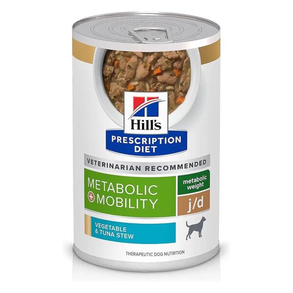 Vegetarian and Tuna Stew Wet Dog Food for Adult Weight Loss and Joint Care