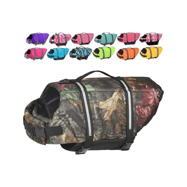 Versatile Dog Life Vest for Small Medium and Large Breeds and Body Shapes