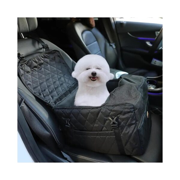 Versatile Pet Car Seat and Bed for Small to Medium-Sized Dogs Ideal for Cars and SUVs