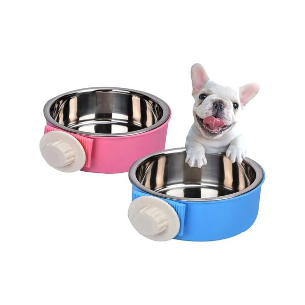 Versatile Pet Feeder Bowl for Food and Water Feeding for Small Pets