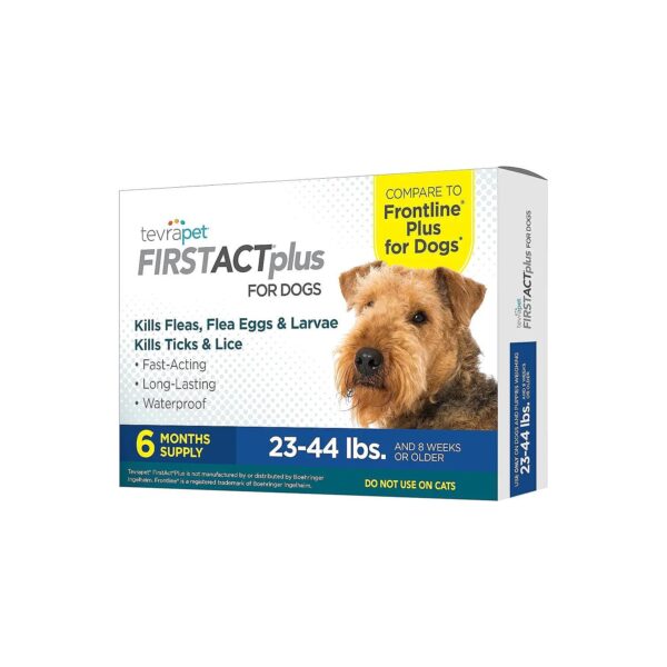 Vet-Quality Flea and Tick Repellent for Dogs with Same Active Ingredients as Frontline