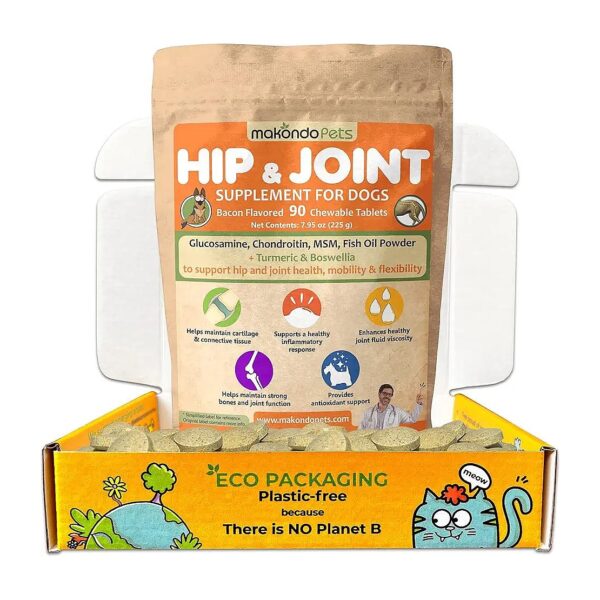 Veterinarian-Approved Turmeric and Fish Oil Joint Supplement for Dogs