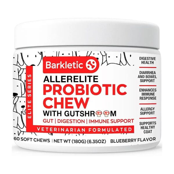 Veterinarian-Formulated Probiotics for Yeast, Itchy Skin, and Itchy Ears in Dogs