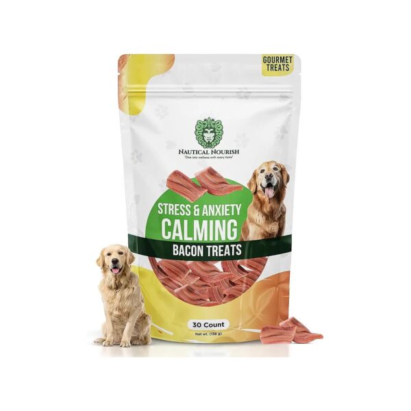 Veterinarian-Recommended Calming Bacon Dog Treats for Relaxation