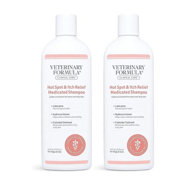 Veterinary Formula Hot Spot and Itch Relief Shampoo for Skin and Coat Health