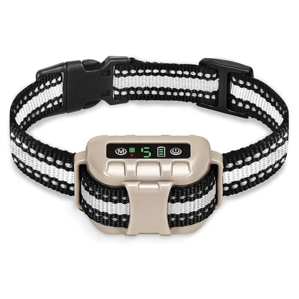 Vibration Beep Anti Bark Collar for Small Medium Large Dogs with No Harm Shock Function