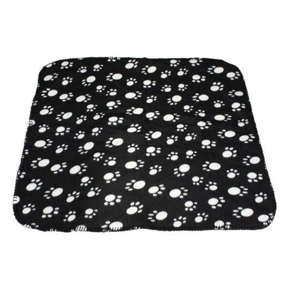 Warm Cozy Blanket for Dogs and Cats with Cute Paw Prints