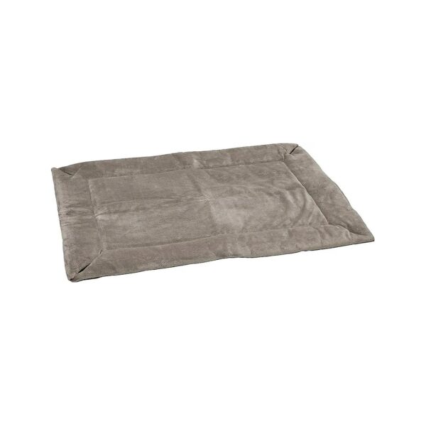 Warm and Cozy Large Pet Sleeping Pad with Self-Warming Technology Gray 37 X 54 Inches