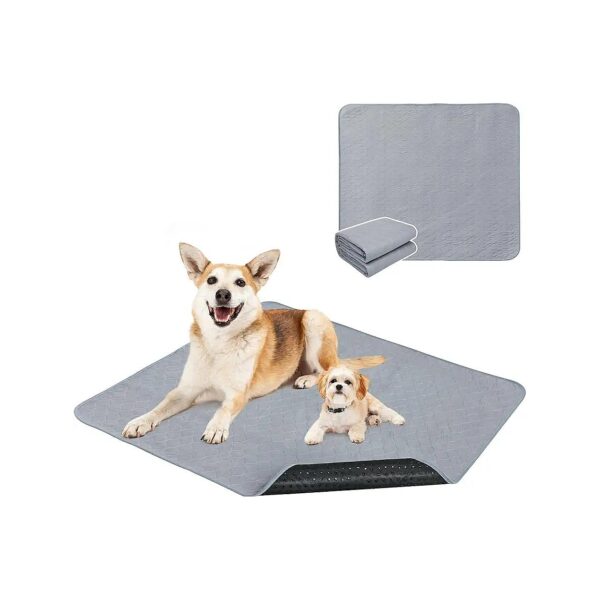 Washable Absorbent Dog Pee Pads for Whelping Puppies with Non-Slip Bottom