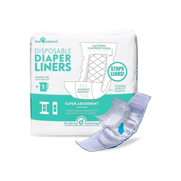 Washable Dog Diaper Liners for Men and Women - Ultimate Protection Solution