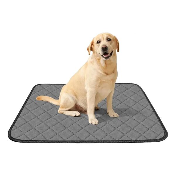 Washable Dog Pee Pad 33X21, Fast Absorbent Waterproof Reusable Pet Pads for Trays