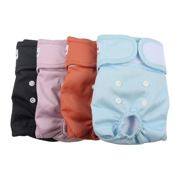 Washable Female Dog Pants for Small Dogs Urinary Incontinence and Heat Cycle