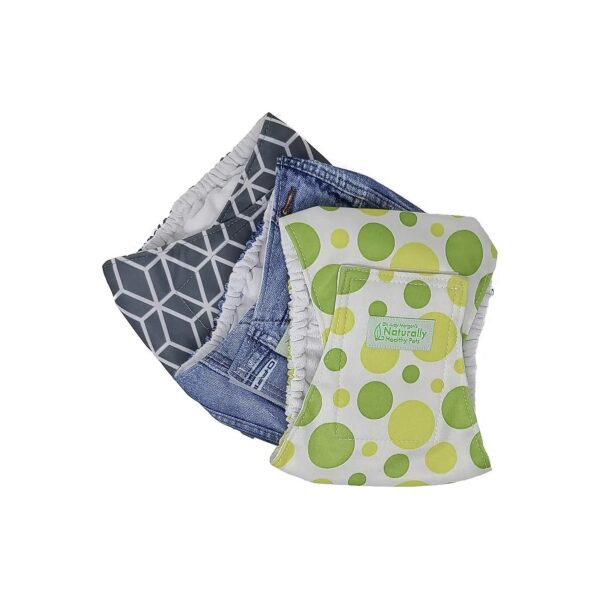 Washable Male Dog Diaper Belly Band Wrap for Environmentally Conscious Pet Owners