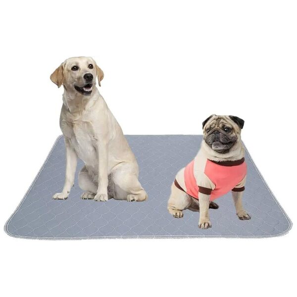 Washable Reusable Dog Pee Mats for Fast Absorption Housebreaking Pads