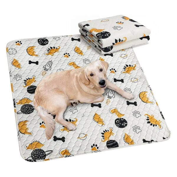 Washable Reusable Dog Pee Pads for Home and Travel Protection