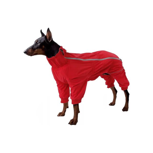 Water-Resistant Dog Jacket with Legs for Large, Medium, and Small Dogs