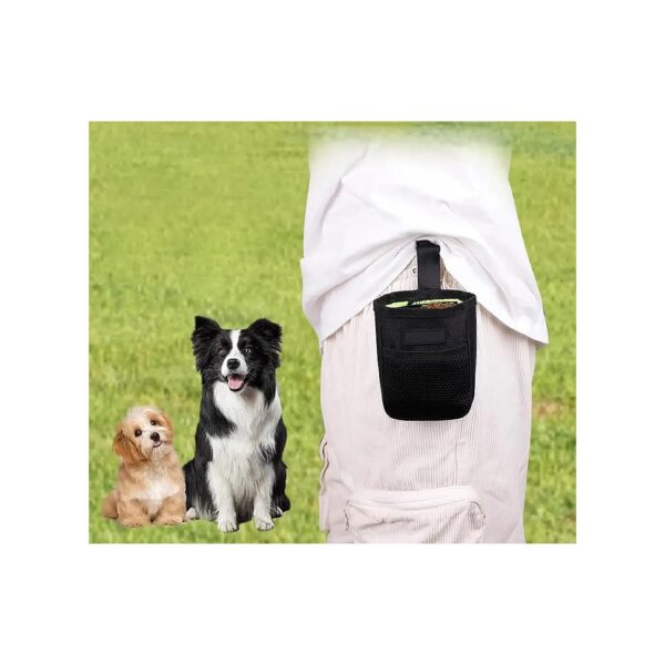 Water-Resistant and Durable Dog Treat Training Pouch with Adjustable Belt and Hook