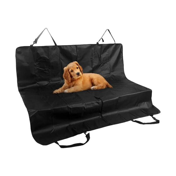 Waterproof Adjustable Pet Seat Cover Hammock Style Car Back Seat Protector