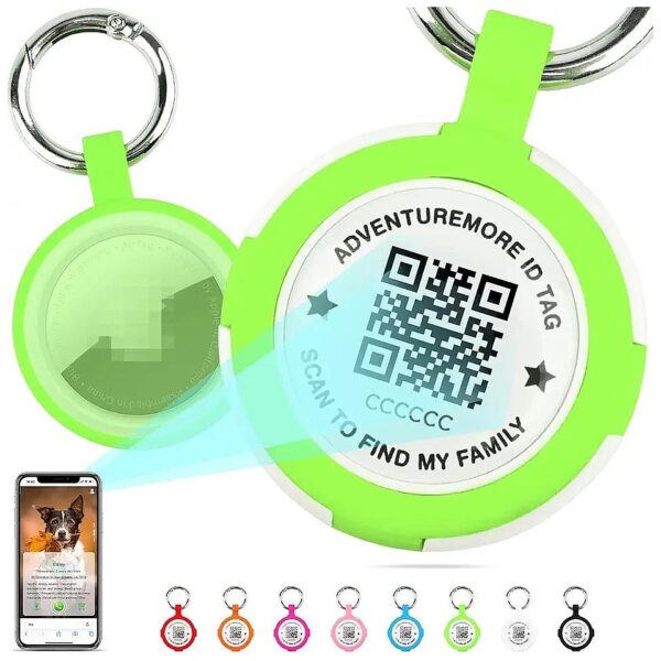 Waterproof Airtags Case with O-Ring for Kids, Pets, and Keys Protection