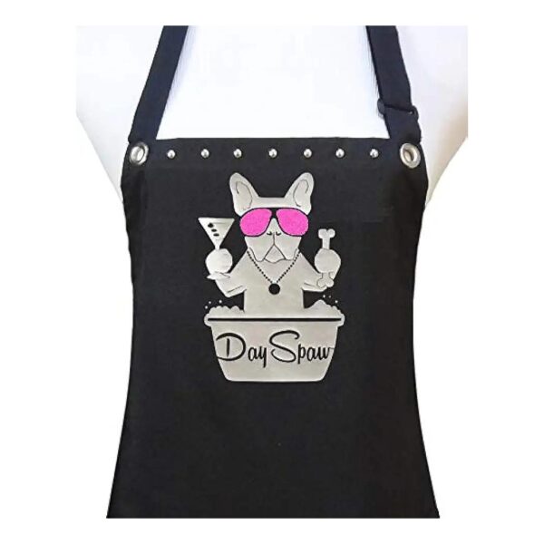 Waterproof Apron for Dog Grooming with Neck and Waist Adjustments