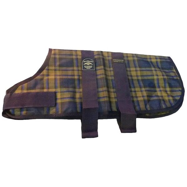 Waterproof Camel Watch Dog Coat with Warm Fleece Lining 20 inch Size