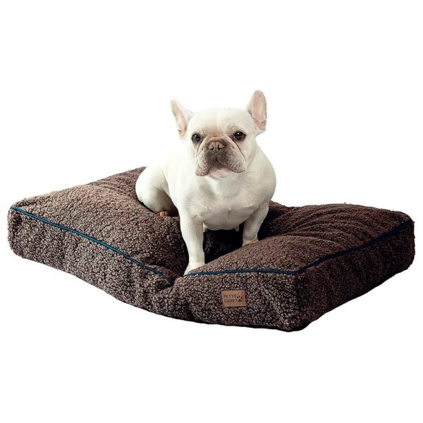 Waterproof Dog Bed for Medium Large Breeds with Orthopedic Memory Foam Sherpa Cover