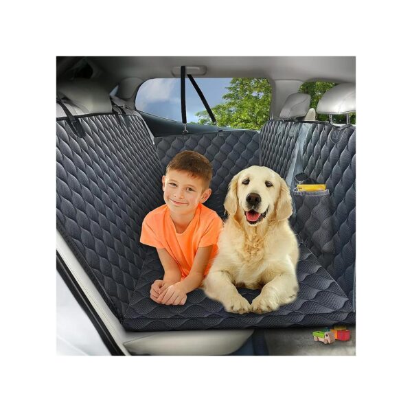 Waterproof Dog Car Seat Cover Back Seat Hammock Supportive Dog Bed