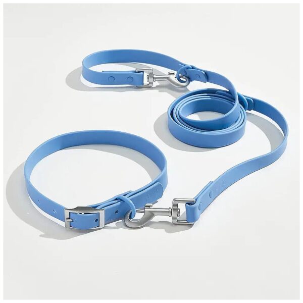 Waterproof Dog Collar Leash Set for Small Medium Large Dogs