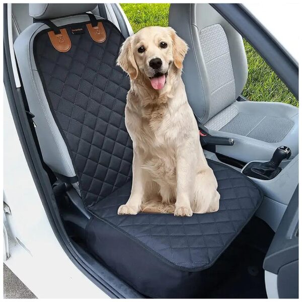 Waterproof Dog Front Seat Cover for Front Seat Non-Slip Car Seat Protector for Dogs