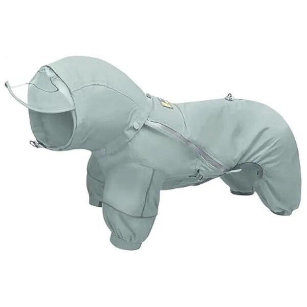 Waterproof Dog Raincoat for Small Breeds with Standard Reflective Strip