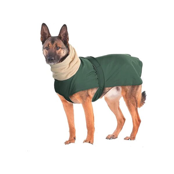 Waterproof Dog Winter Coat with Soft Warm Fleece Lining for Medium Large Dogs