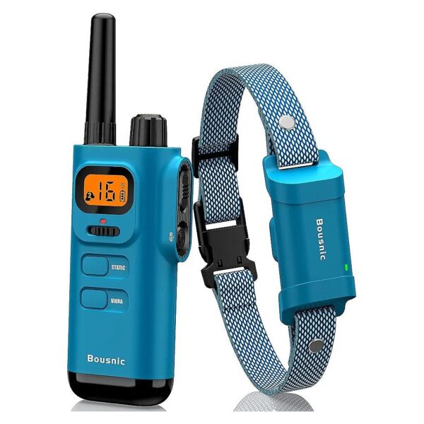 Waterproof Electric Dog Shock Collar with Adjustable Collar Size and 4000FT Range