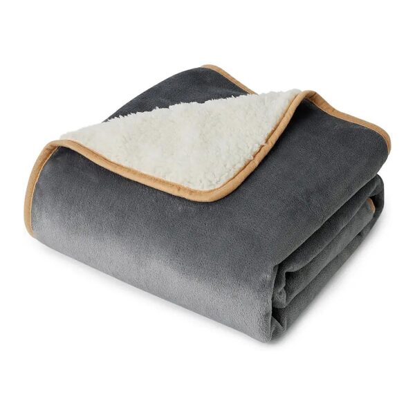 Waterproof Grey Pet Blanket for Small Dogs and Cats