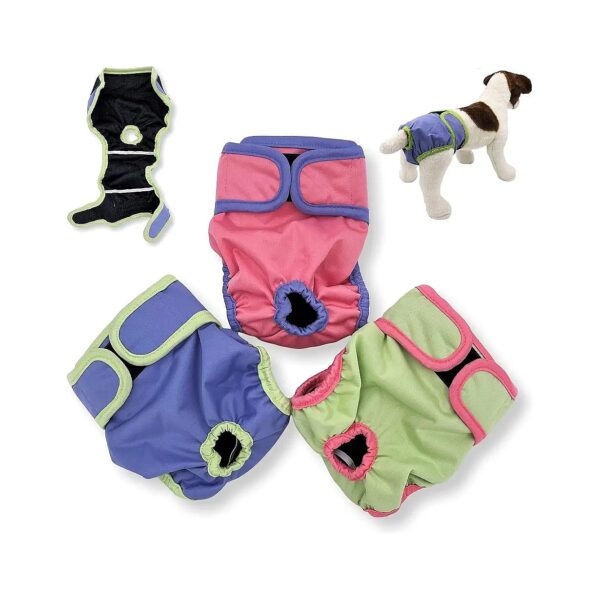 Waterproof Leak Proof Washable Diapers for Cats and Small Medium Large Pets Reusable