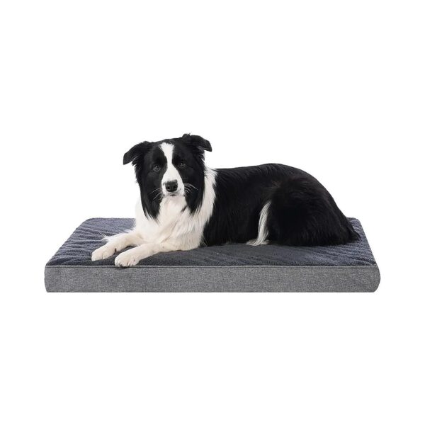 Waterproof Orthopedic Dog Bed with Removable Cover for Large and Medium Sized Dogs