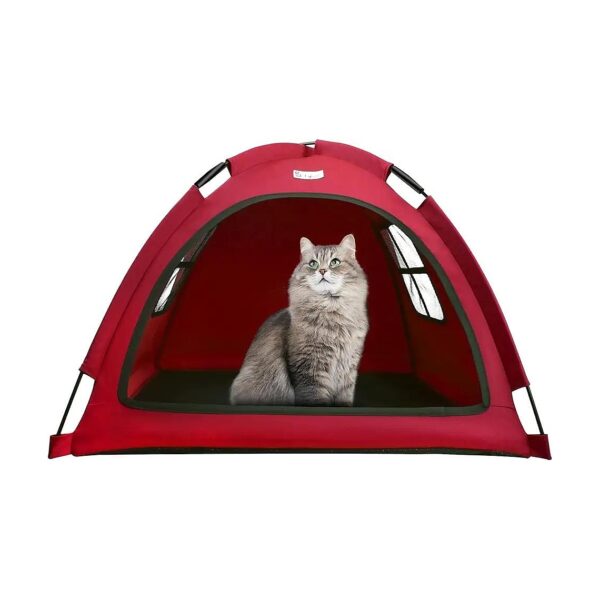 Waterproof Pet Tent House for Cats and Small Dogs Breathable Indoor Outdoor