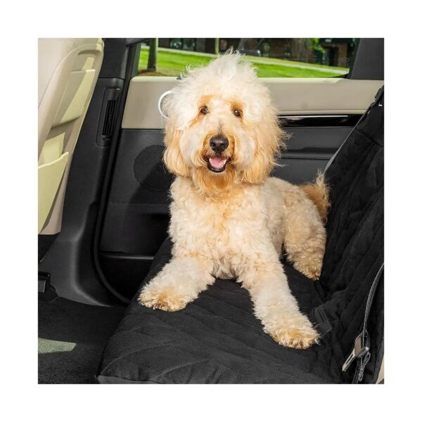 Waterproof Quilted Dog Car Seat Cover for Scratches and Hair Protection