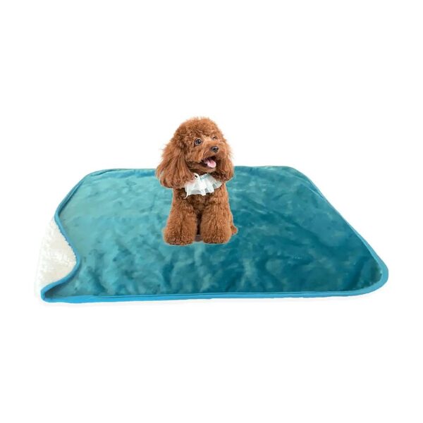 Waterproof Sherpa Fleece Dog Blanket Soft Pet Blankets for Small Medium Large Pets