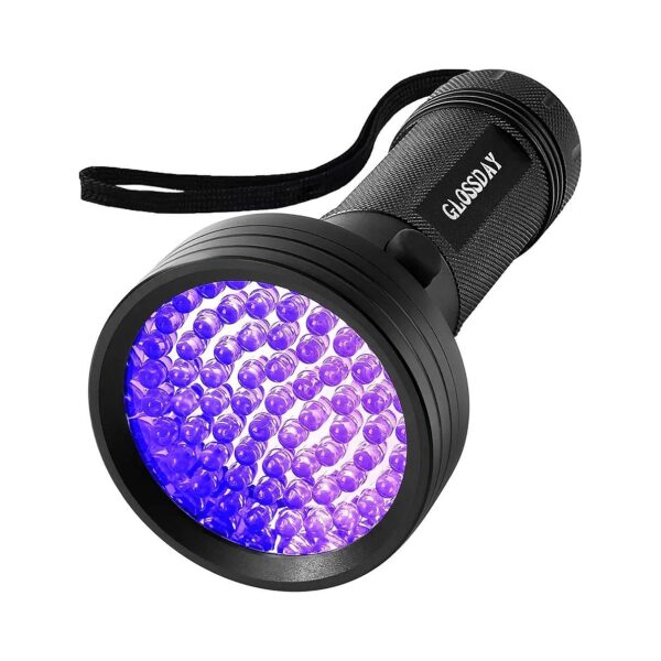 Waterproof UV Black Light Flashlight for Scorpion Scanning Pet Urine Detection