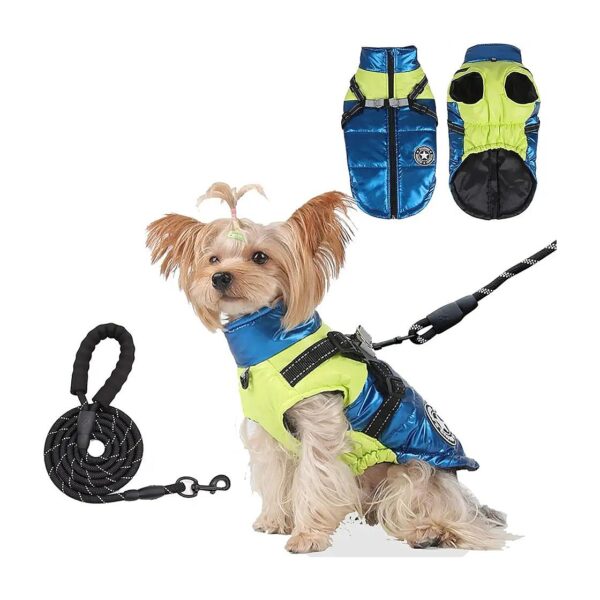 Waterproof Windproof Medium Dog Coat for Small and Medium Dogs Warm Pet Puffer Jacket