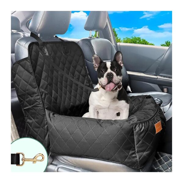 Waterproof and Durable Pet Car Bed for Small to Medium-Sized Pets with Compact Design