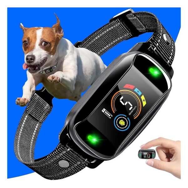 Waterproof and Dustproof Rechargeable Bark Collar for Small Medium Large Dogs