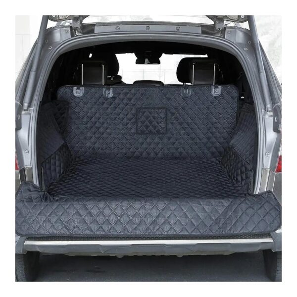 Waterproof and Large Size SUV Cargo Liner for Dogs with Anti-Slip Backing and Bumper Flap