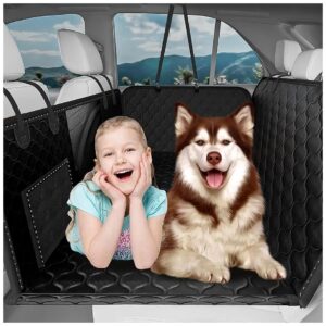 Waterproof and Non-Slip Dog Car Seat Cover for Comfortable Backseat Travel