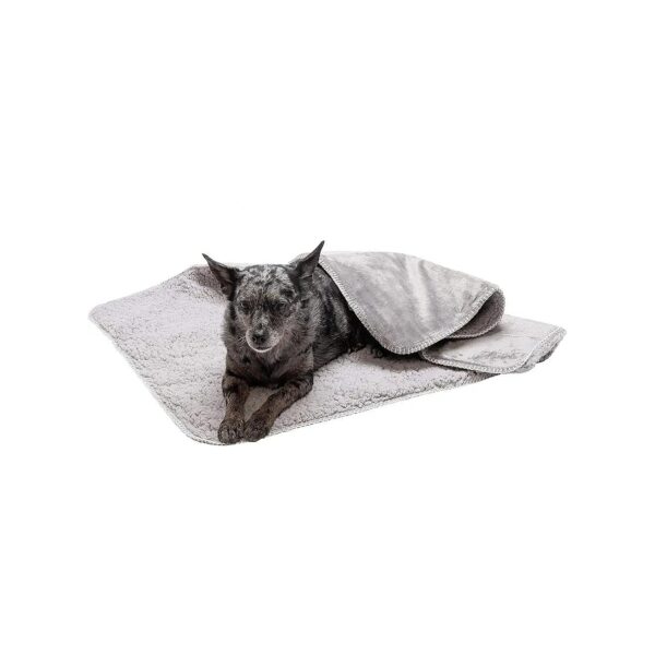 Waterproof and Self-Warming Throw Blanket for Small to Medium Dogs and Indoor Cats